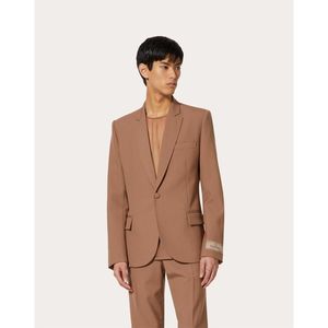 Valentino SINGLE-BREASTED WOOL JACKET Size Large $3150